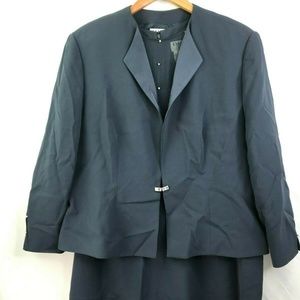 Daymor Couture Mother of the Bride Sz 18 Blue 2 PC